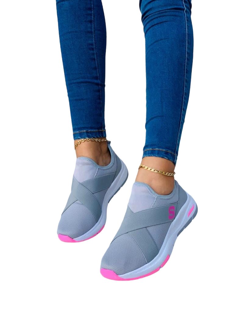 Zapato skechers caucho cruzado