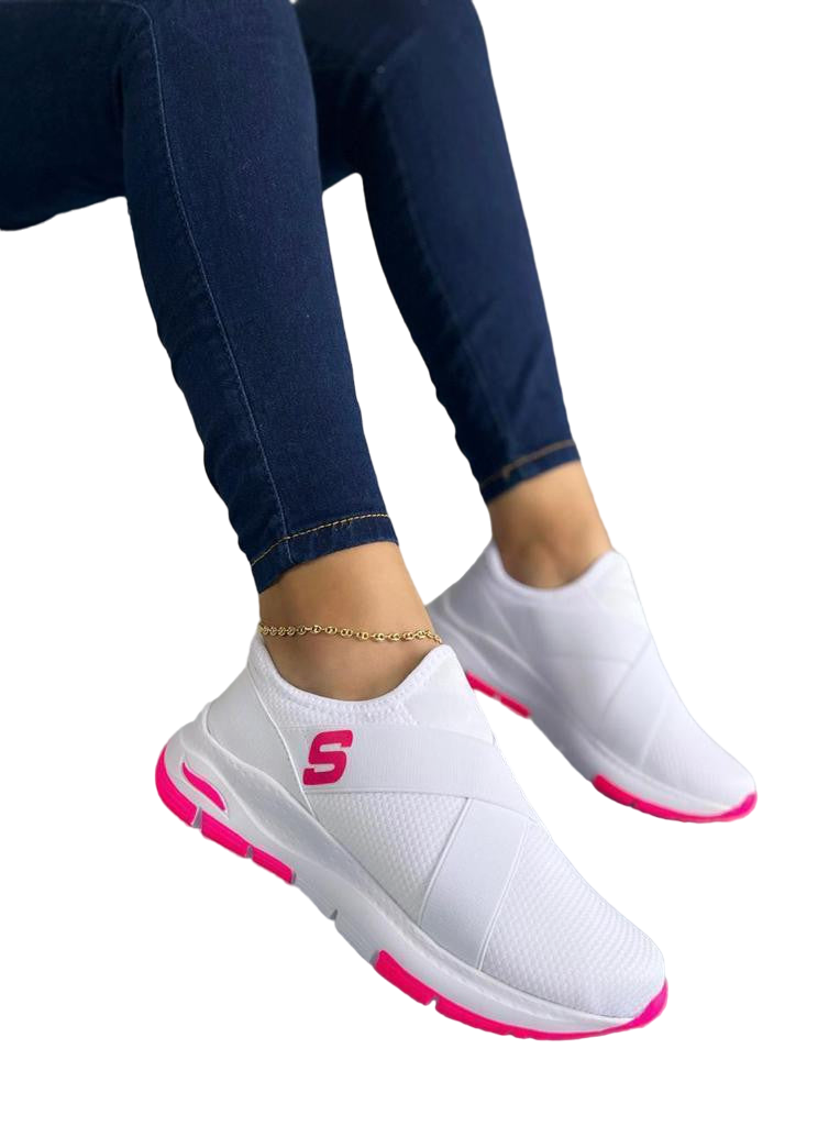 Zapato skechers caucho cruzado