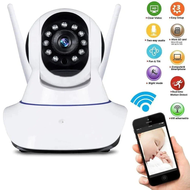 Cámara de seguridad 360°