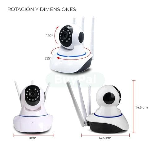 Cámara de seguridad 360°