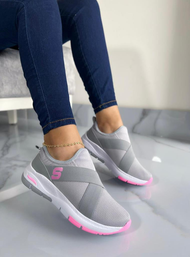 Zapato skechers caucho cruzado