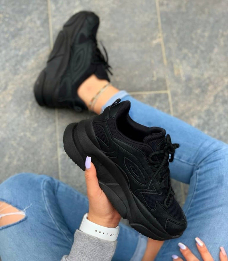 Tenis de mujer York Todo Negro